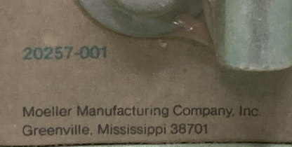NEW GENUINE MOELLER 20257-001 STEEL SHAFT 9-1/4" LENGTH 5/8" OD W/ PAL NUTS