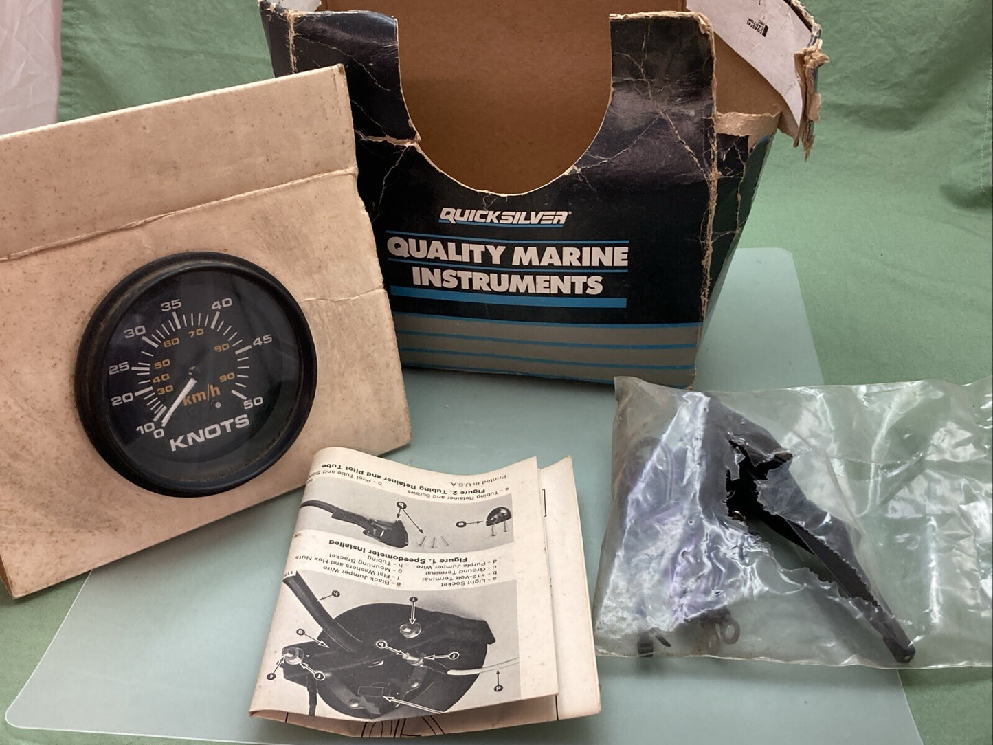 NEW MERCURY QUICKSILVER 15131A1 GAUGE, SPEEDOMETER