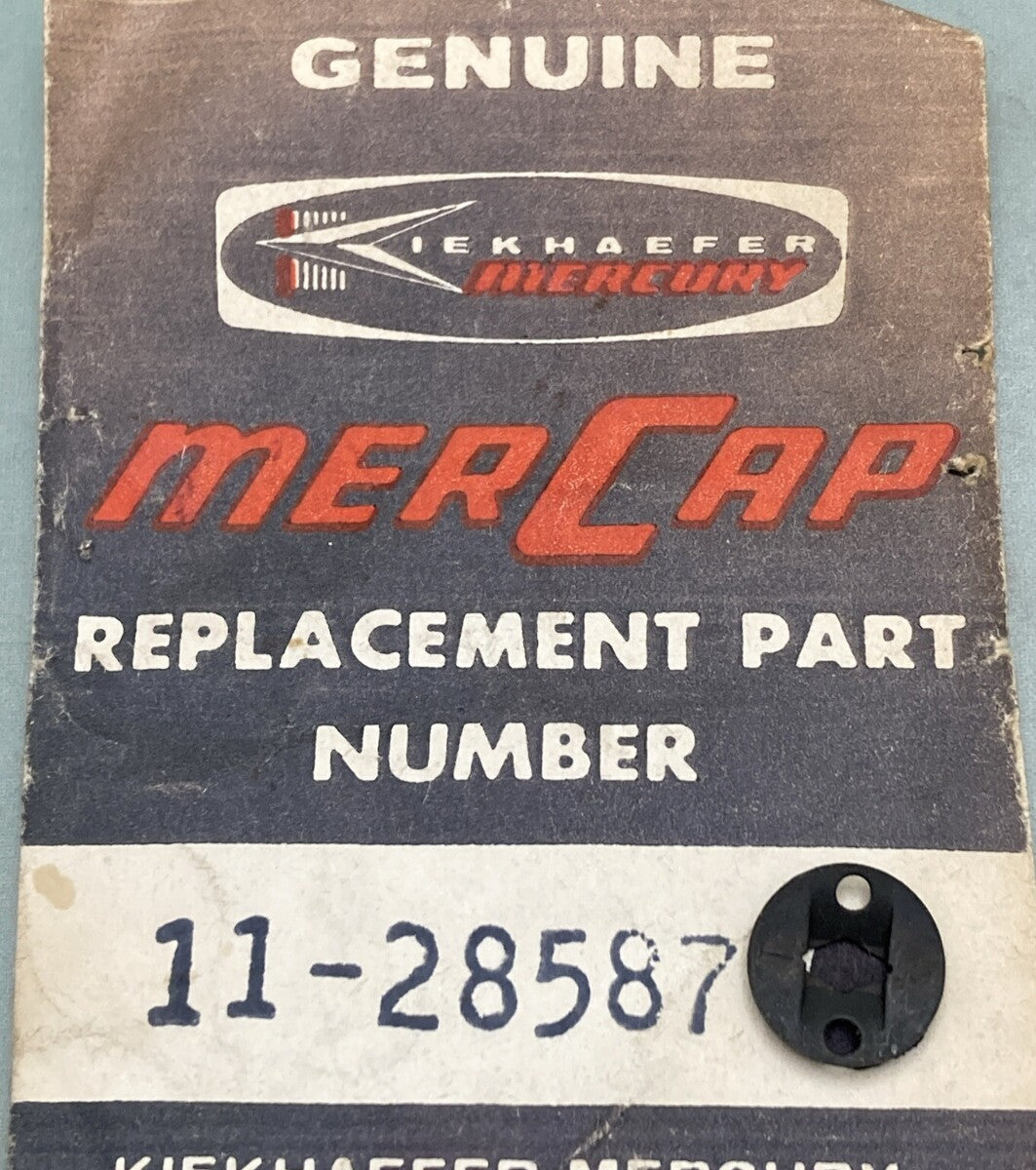 NEW GENUINE MERCURY 11-28587 NUT SPEED SPRG RET FUEL OIL TANK COR