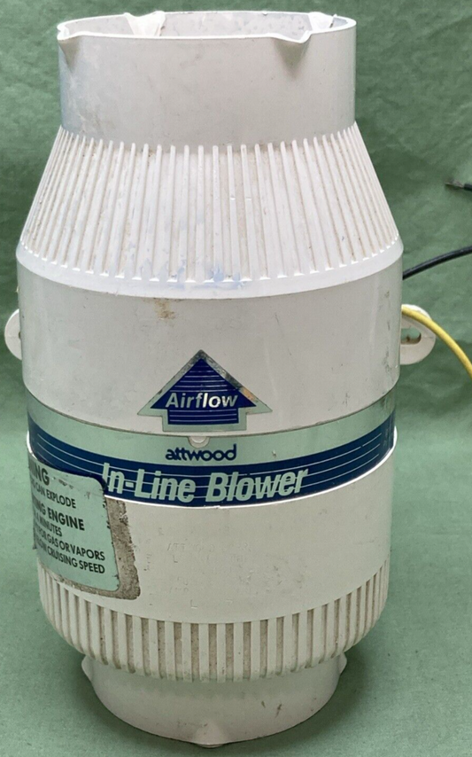 NEW ATTWOOD 1731-1 IN-LINE BLOWER 3"