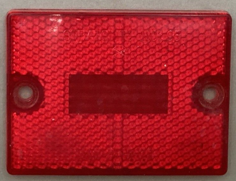 NEW STRATOLITE 95 SIDE MARKER LENS ONLY RED