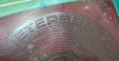 NEW ANDERSON MARINE E440-15 LENS, RED PETERSON MANUFACTURING COMPANY