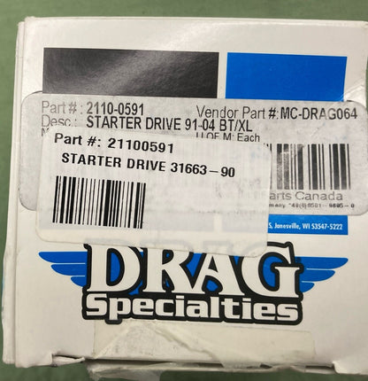 NEW DRAG SPECIALTIES 2110-0591 STARTER DRIVE CLUTCH