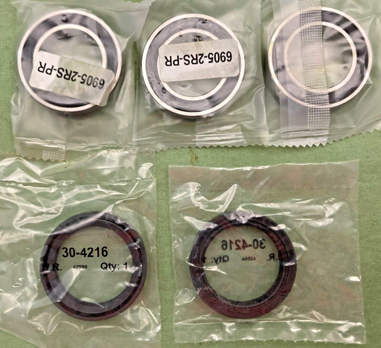 NEW PIVOT WORKS PWRWK-K13-021 REAR WHEEL BEARING KIT