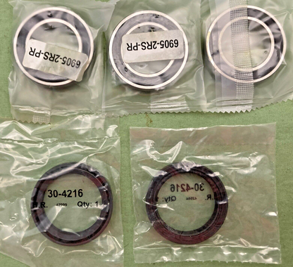 NEW PIVOT WORKS PWRWK-K13-021 REAR WHEEL BEARING KIT