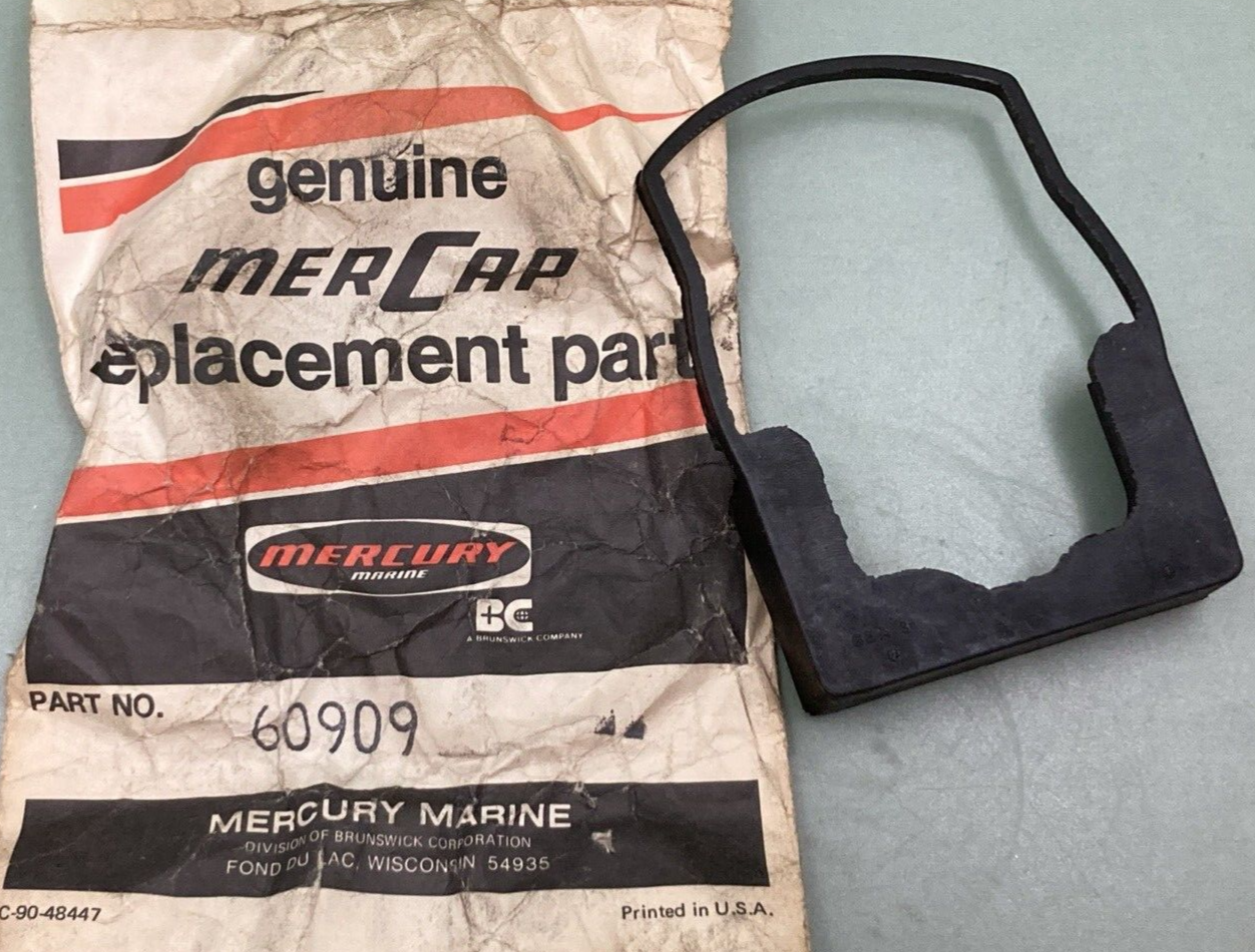 NEW GENUINE MERCURY 60909 GASKET EXHAUST TUBE SEAL
