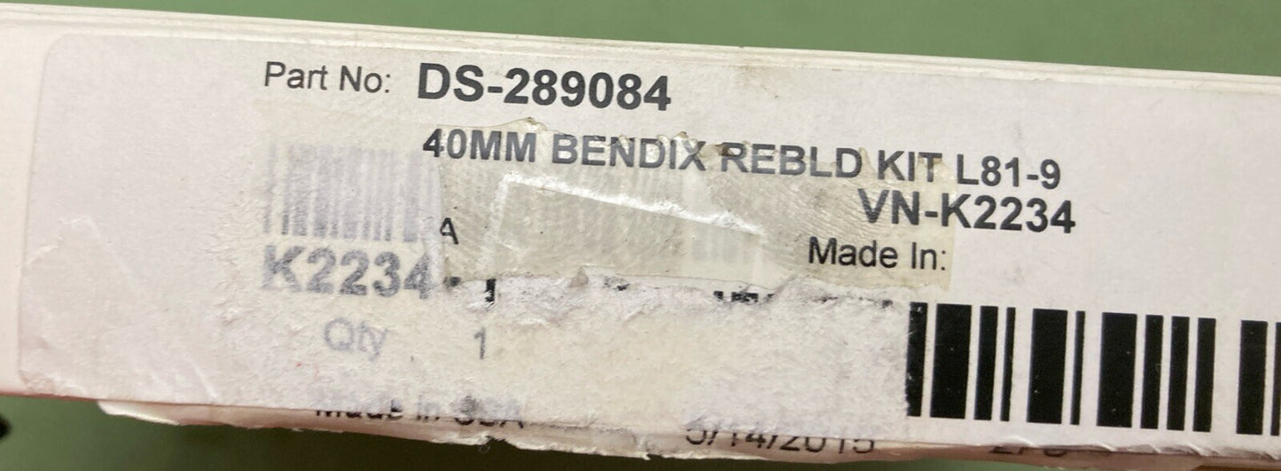 NEW ZENITH K2234 FUEL SYSTEMS 40MM BNDIX REBLD KT L81-9 DS-289084