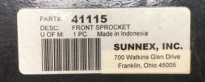 NEW SUNSTAR 41115 POWERDRIVE 15T STEEL FRONT SPROCKET HONDA