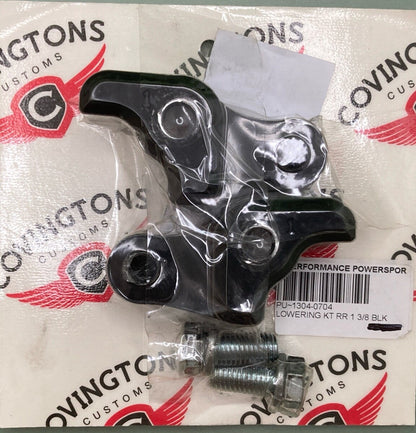 NEW COVINGTONS 1304-0704 REAR SHOCK LOWERING KIT 1 3/8" BLK C1401-B
