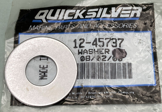 QTY 5 NEW GENUINE MERCURY QUICKSILVER 12-45737 WASHER ANCHOR PIN