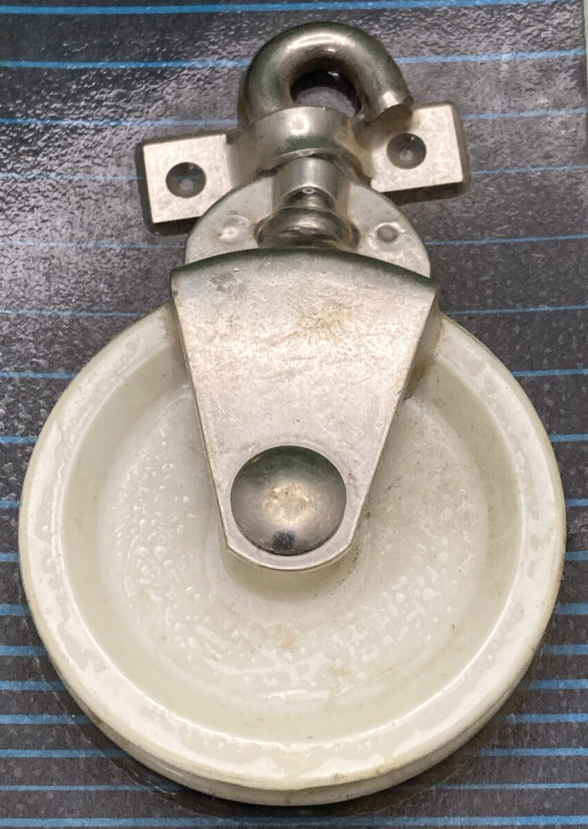 NEW GENUINE ATTWOOD 2906-3 SWIVEL PULLEY WITH MOUNTING STRAP