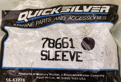 NEW GENUINE MERCURY QUICKSILVER 78661 SLEEVE CRST PIST CON ROD OUTBOARD 90HP