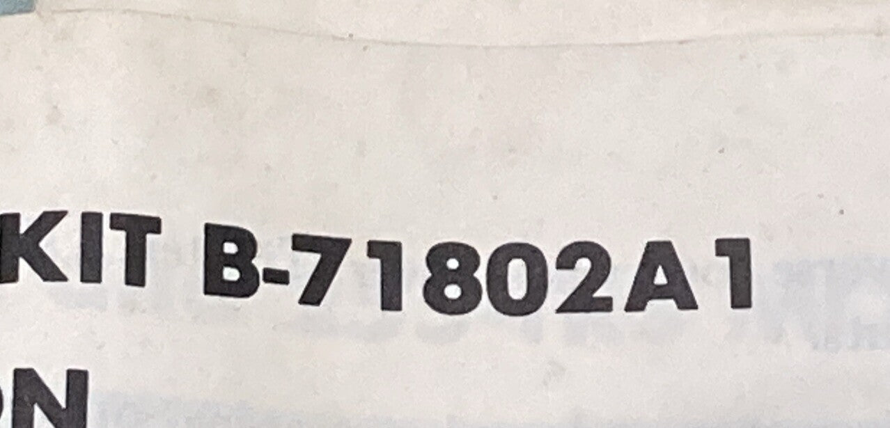 NEW GENUINE MERCURY QUICKSILVER B-71802A1 AUXILIARY TRIM VALVE KIT