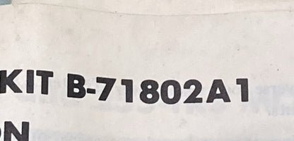 NEW GENUINE MERCURY QUICKSILVER B-71802A1 AUXILIARY TRIM VALVE KIT