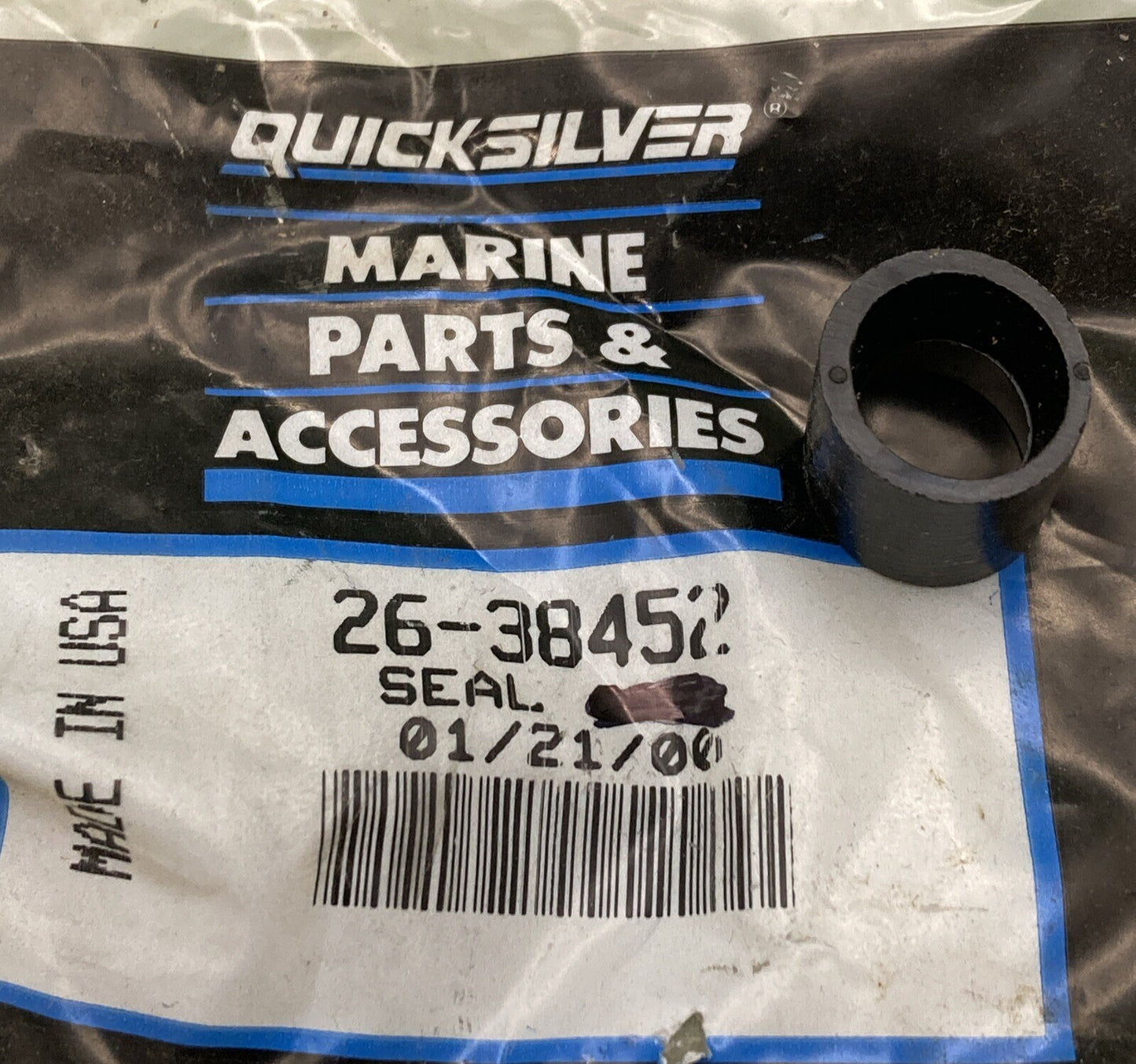 NEW GENUINE MERCURY QUICKSILVER 26-38452 SEAL ADAPTOR PLATE OUTBOARD 30HP