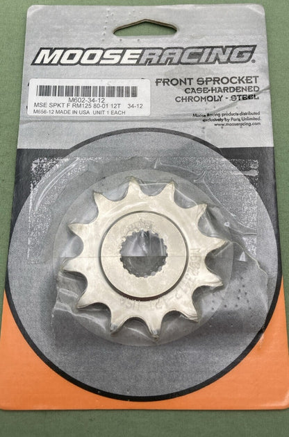NEW GENUINE MOOSE RACING M602-34-12 FRONT SPROCKET 12T
