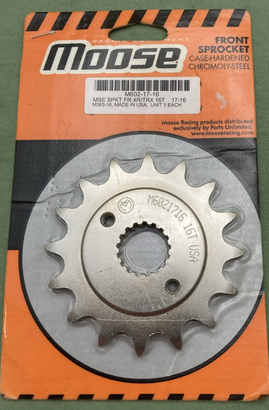 NEW GENUINE MOOSE RACING M602-17-16 Steel Front Sprocket 16T