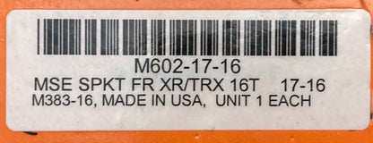NEW GENUINE MOOSE RACING M602-17-16 Steel Front Sprocket 16T