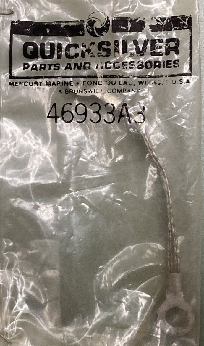 NEW GENUINE MERCURY QUICKSILVER 46933A3 GROUND STRAP