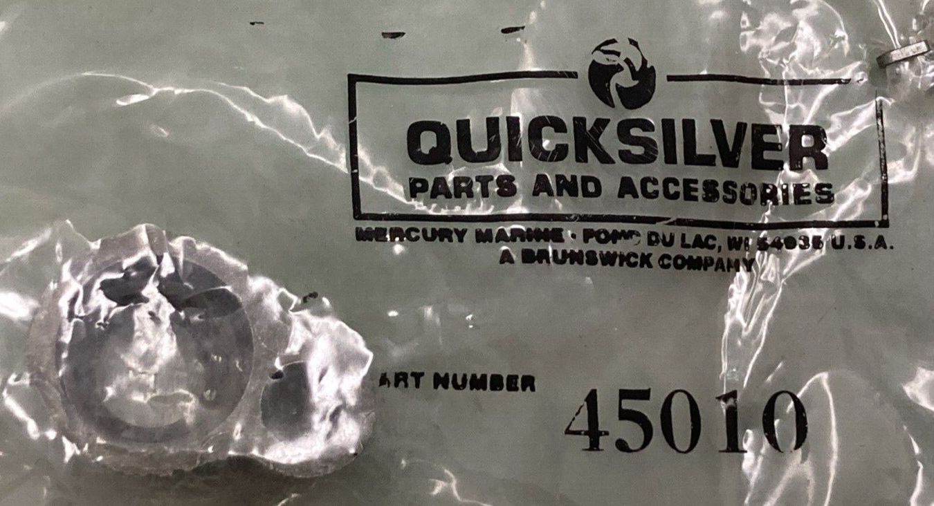 NEW GENUINE MERCURY QUICKSILVER 45010 WATER PUMP BODY SEAL RETAINER
