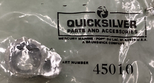 NEW GENUINE MERCURY QUICKSILVER 45010 WATER PUMP BODY SEAL RETAINER