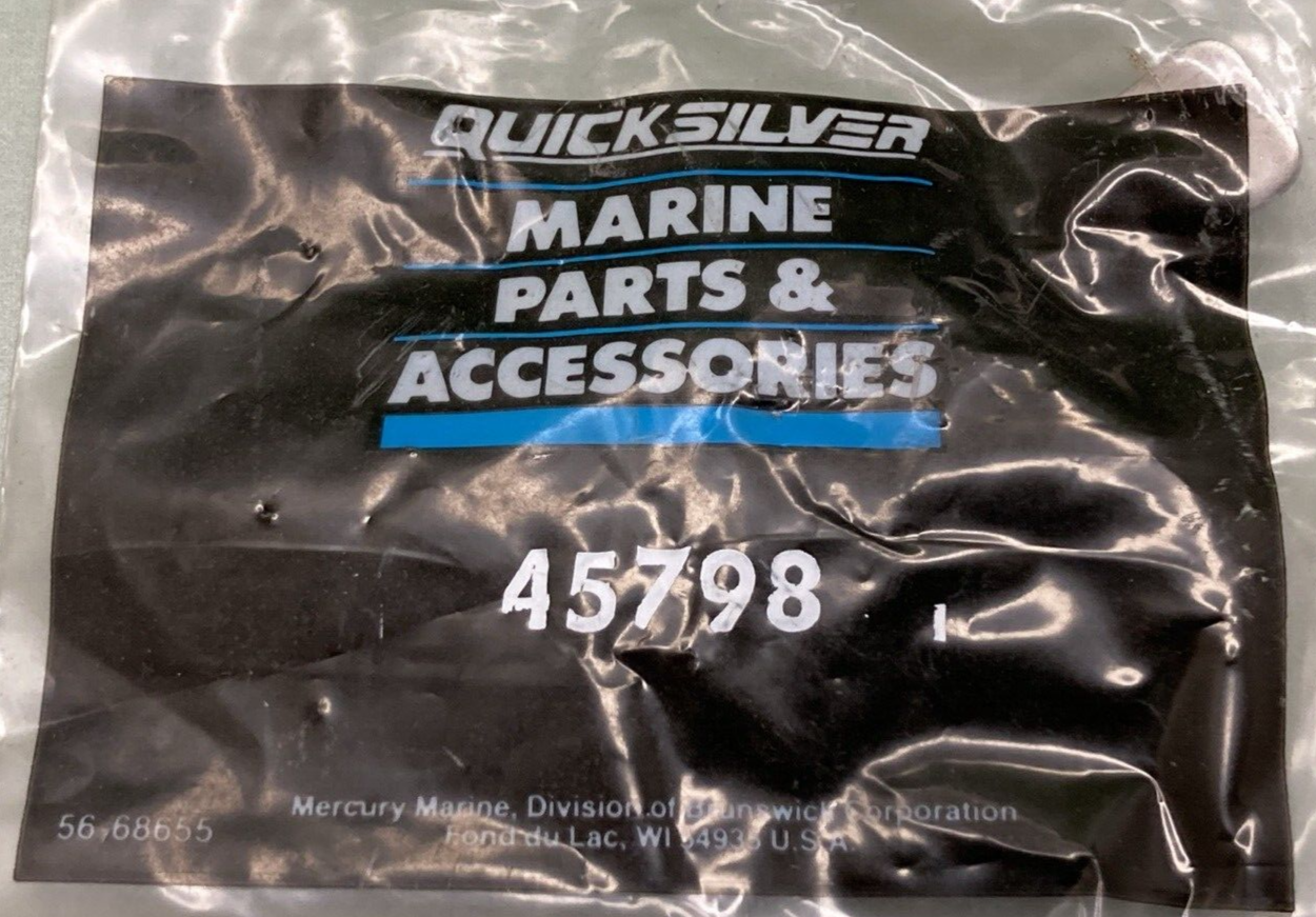 NEW GENUINE MERCURY QUICKSILVER 45798 BRACKET SUPPORT WATER SEALING