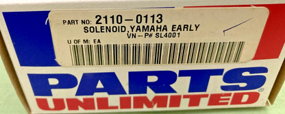 NEW PARTS UNLIMITED 2110-0113 SOLENOID YAMAHA EARLY