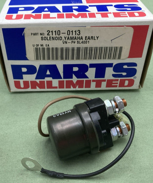 NEW PARTS UNLIMITED 2110-0113 SOLENOID YAMAHA EARLY