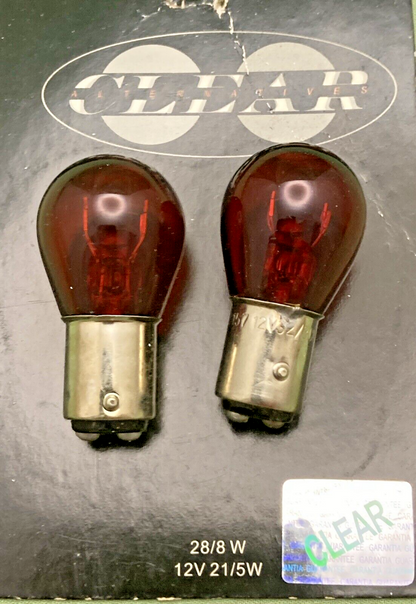 NEW CLEAR ALTERNATIVES CTL-1157NR NATURAL RED BULB SET 28/8W 12V 21/5W