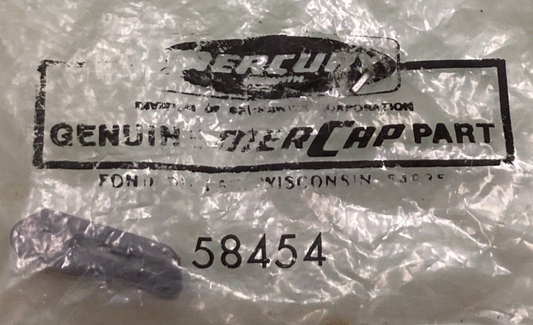 NEW GENUINE MERCURY 58454  CAM THROTTLE ACTUATOR PLATE