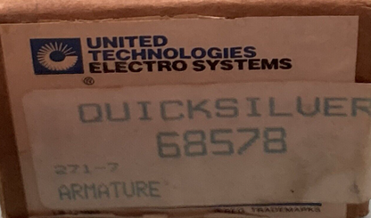 NEW GENUINE MERCURY QUICKSILVER 68578 ARMATURE