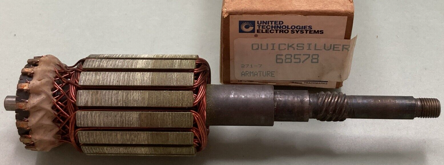 NEW GENUINE MERCURY QUICKSILVER 68578 ARMATURE