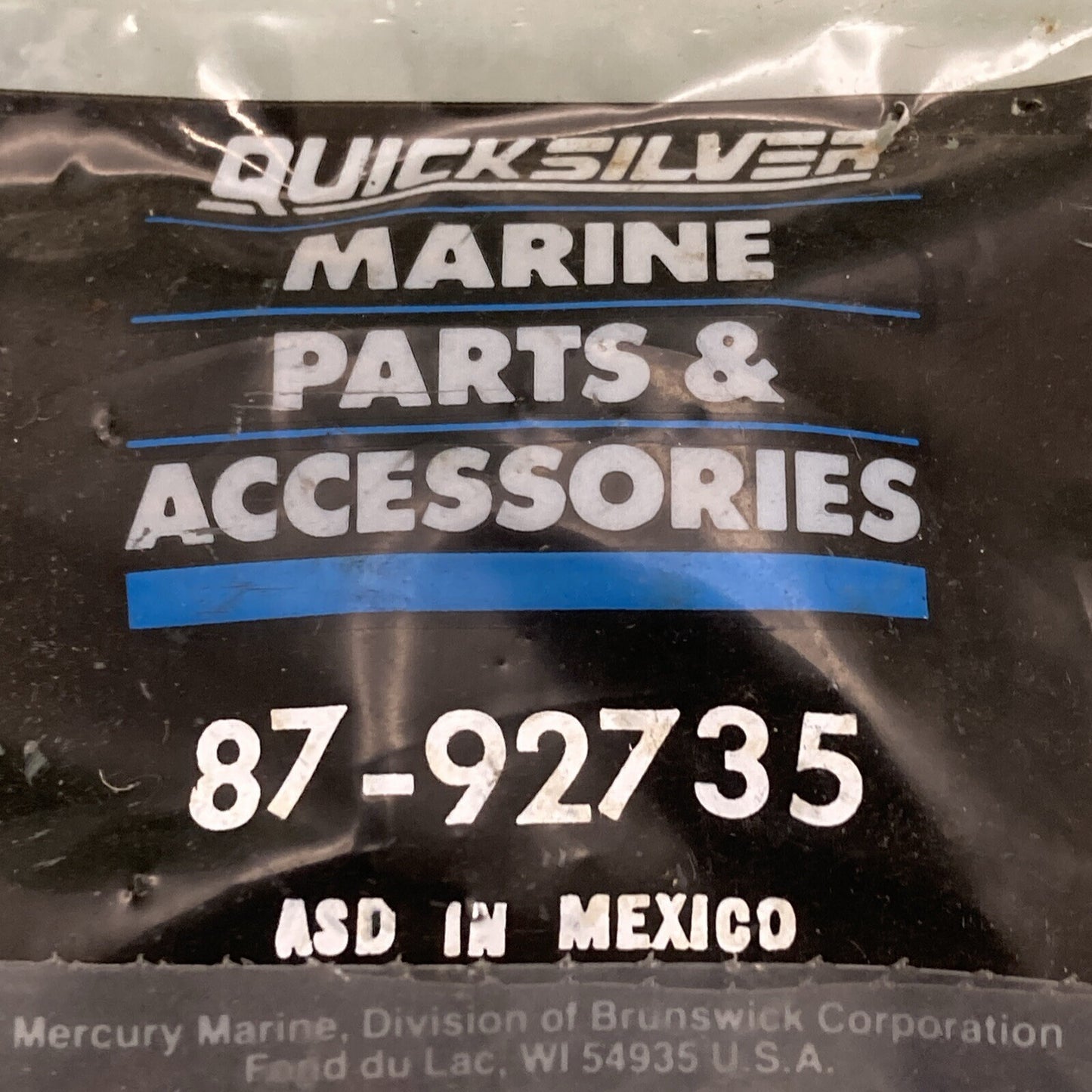 NEW GENUINE MERCURY QUICKSILVER 87-92735 SWITCH