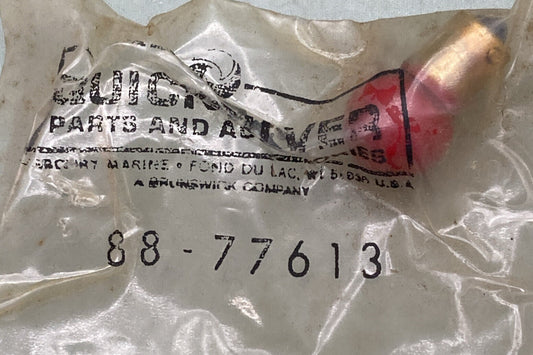 NEW GENUINE MERCURY QUICKSILVER 88-77613 BULB ELECTRICAL BATTERY METER ASM B