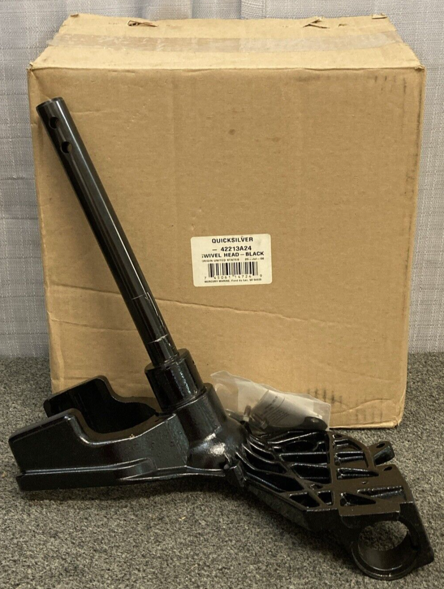 NEW GENUINE MERCURY QUICKSILVER 42213A24 SWIVEL HEAD BLACK