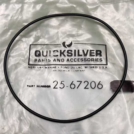 QTY 4 NEW GENUINE MERCURY QUICKSILVER 25-67206 O RING END CAP OUTBOARD 150-250HP
