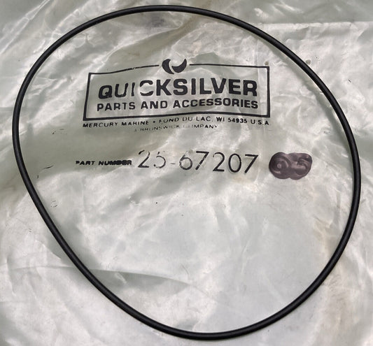NEW GENUINE MERCURY QUICKSILVER 25-67207 O RING AIR COM COMP OUTBOARD 225HP