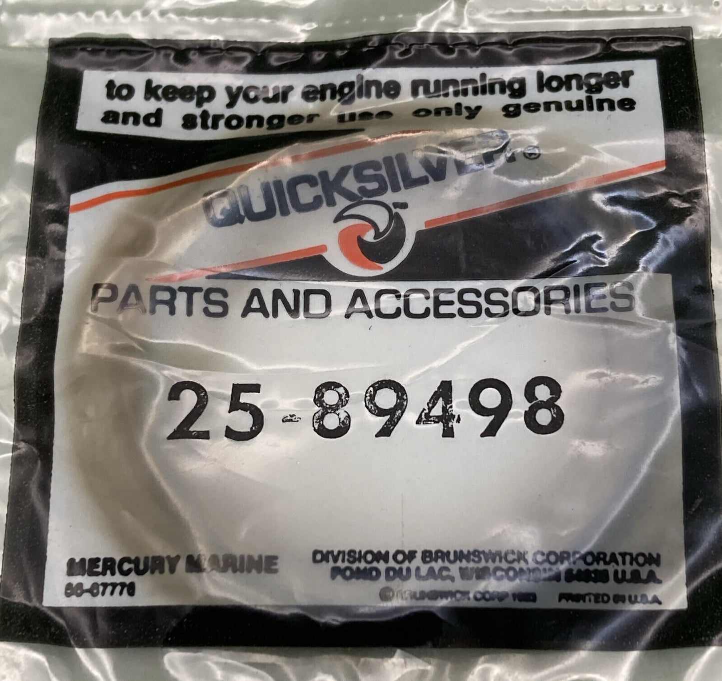 NEW GENUINE MERCURY QUICKSILVER 25-89498 O RING MOTOR TO ADAPTOR