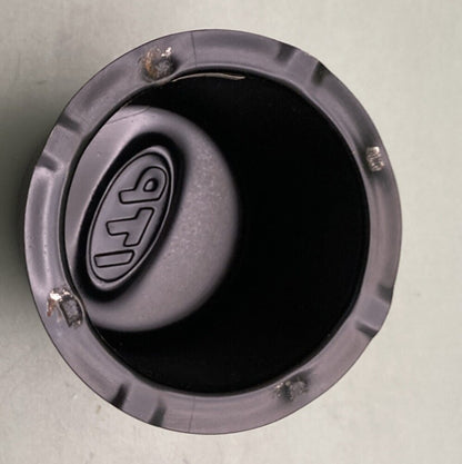 NEW ITP ITP-SM130B DELTA STEEL WHEEL CENTER CAP BLACK 4/4-12" 4/110