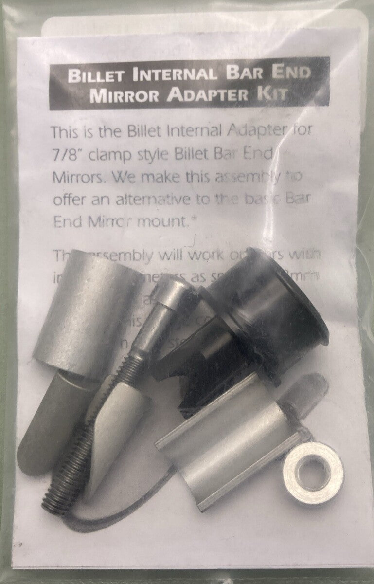NEW BILLET INTERNAL IA-100 MIRROR ADAPTER KIT, SUPERSEDE 0641-0013
