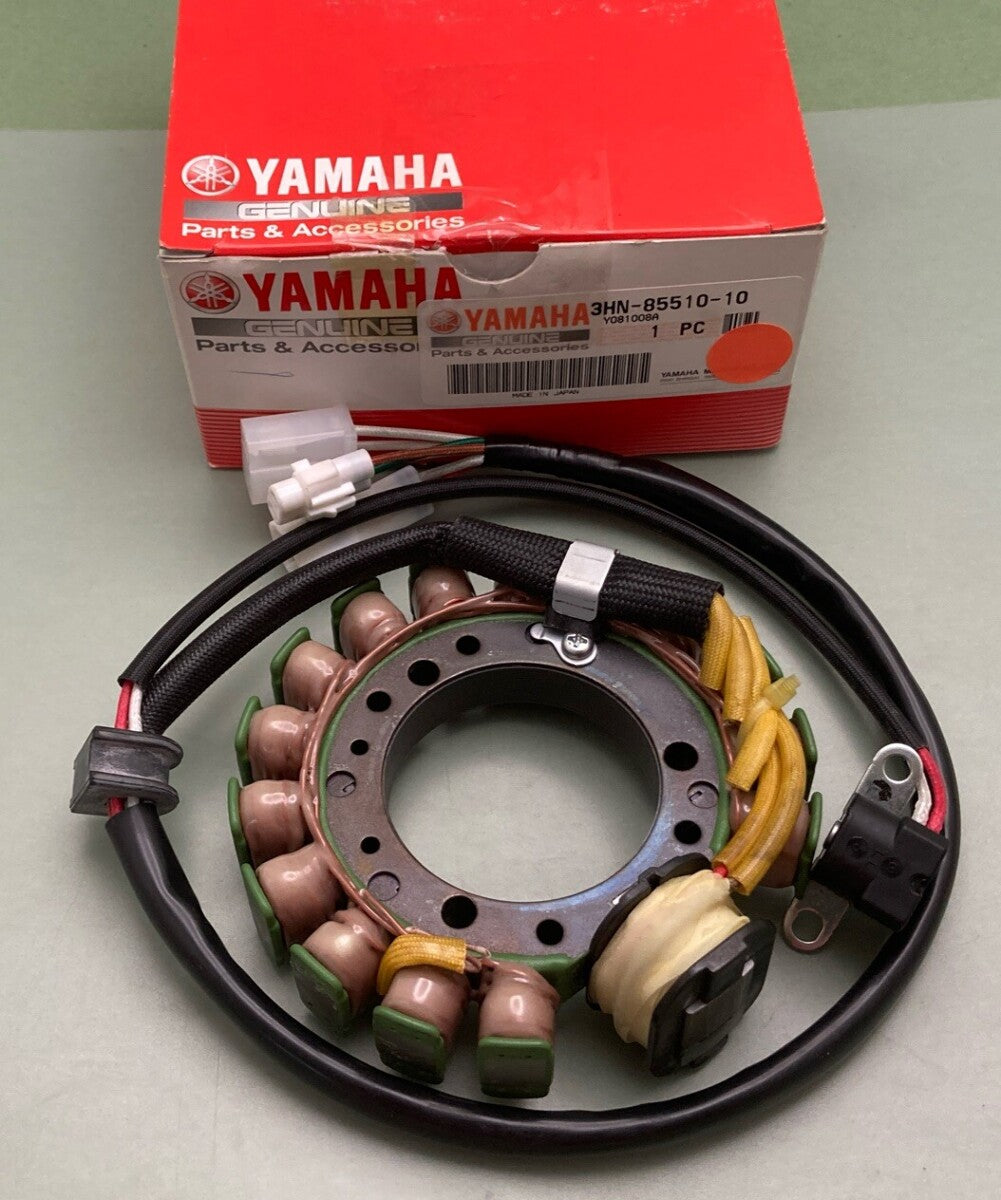 NEW GENUINE YAMAHA 3HN-85510-10 STATOR ASSEMBLY SUPERSEDES 4GB-85510-00-00