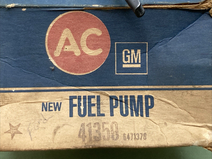 NEW GENUINE GM 41350 FUEL PUMP W/ GASKET