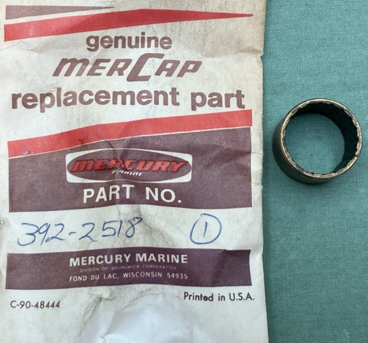 NEW GENUINE MERCURY QUICKSILVER 392-2518 BUSHING DRIVE END PLATE