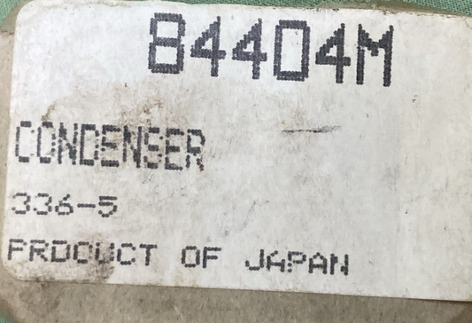 NEW GENUINE MERCURY QUICKSILVER 84404M CONDENSER