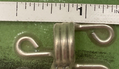 NEW GENUINE ATTWOOD 98 WIRE ROPE GUIDE NICKEL PLATED BRASS SET OF 4
