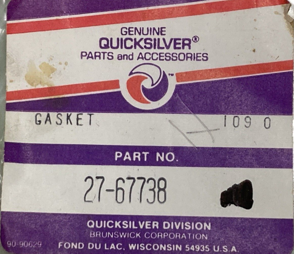 NEW GENUINE MERCURY QUICKSILVER 27-67738 ENGINE GASKET