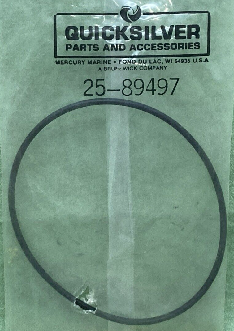 QTY 2 NEW GENUINE MERCURY 25-89497 O-RING