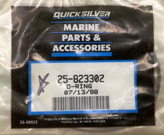 QTY 2 NEW GENUINE MERCURY 25-823302 O-RING ELECTRIC MOTOR HOUSING R/RL25 T24