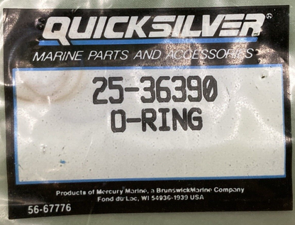 NEW GENUINE MERCURY QUICKSILVER 25-36390 O-RING