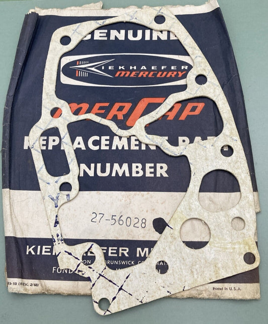 NEW GENUINE MERCURY 27-56028 GASKET POWERHEAD TO EXHAUST EXT PLATE